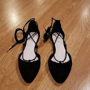 Black GAP lace up sandals